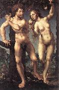 Jan Gossaert Mabuse Adam and Eve oil painting